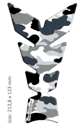 ONEDESIGN tankpad Moon "Soft touch" camouflage artic