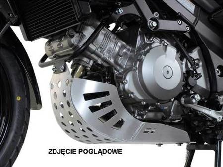 OSŁONA SILNIKA, PŁYTA POD SILNIK SW-MOTECH SUZUKI DL 1000 V-STROM/KAWASAKI KLV 1000, BLACK