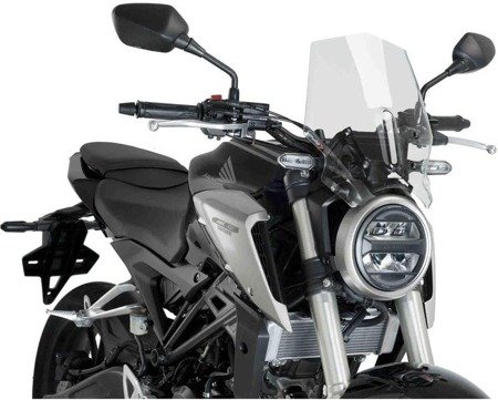 OWIEWKA PUIG DO HONDA CB125R / CB300R 2018-2024 PRZEZROCZYSTA