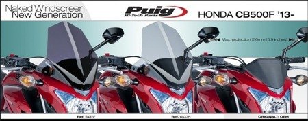 OWIEWKA PUIG DO HONDA CB500F 13-15