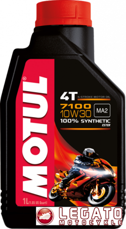 Olej MOTUL 7100 10W30 4T 1L - 100% Synthesis (104089)