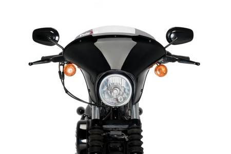 Owiewka PUIG Batwing SML do Harley-Davidson Sportster Iron XL883N 09-20 (Sport) Lekko przyciemniany (H) 21053H