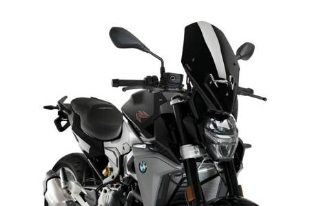 Owiewka PUIG do BMW F900R 20-22 (do org. wspornika szyby BMW) Czarny (N) 20362N