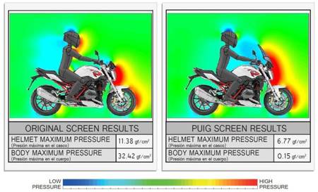 Owiewka PUIG do BMW R1200R 15-18 (Touring, do org. wspornika BMW) Przezroczysty (W) 8165W