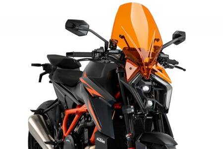 Owiewka PUIG do KTM Superduke R 1390 24 (Touring) Pomarańczowy (T) 21907T