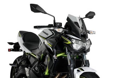 Owiewka PUIG do Kawasaki Z650 20-22 (Sport) Zielony (V) 3864V