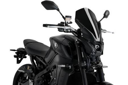 Owiewka PUIG do Yamaha MT-09 21-22 (Touring) Czarny (N) 20645N