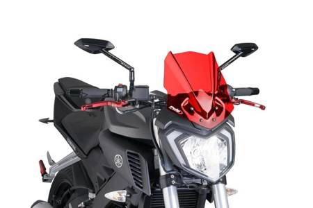 Owiewka PUIG do Yamaha MT-125 14-19 Czerwony (R) 7654R