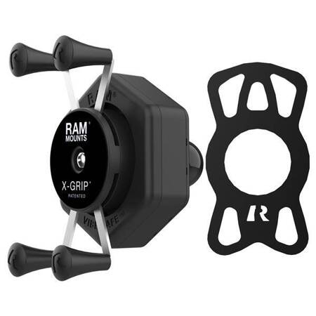 RAM® X-Grip® Phone Holder with Ball & Vibe-Safe™ Adapter