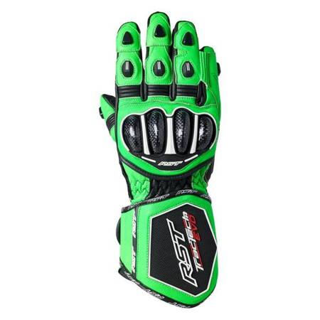 RĘKAWICE SKÓRZANE RST TRACTECH EVO 4 CE NEON GREEN/BLACK (2666)