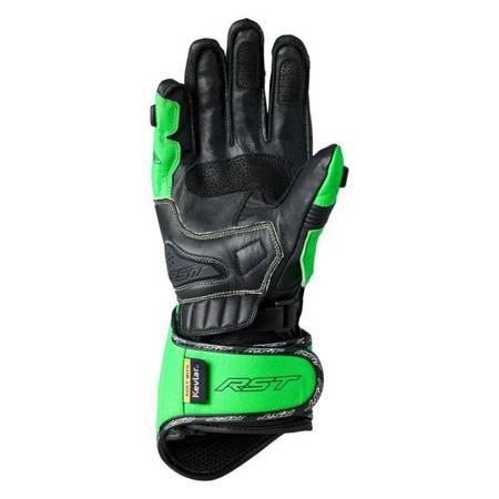 RĘKAWICE SKÓRZANE RST TRACTECH EVO 4 CE NEON GREEN/BLACK (2666)