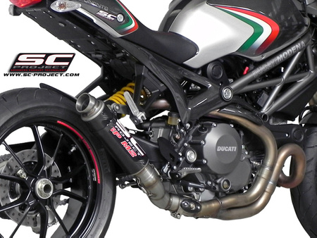 SC-Project Tłumik końcowy GP M2 Carbon Ducati Monster 1100 Evo 2011-2013