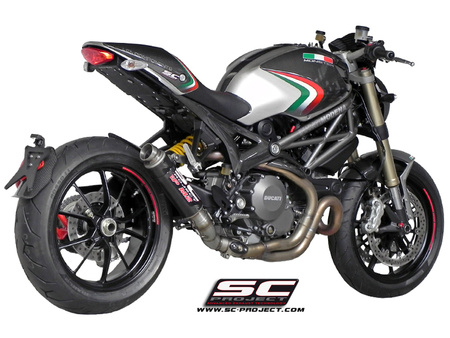 SC-Project Tłumik końcowy GP M2 Carbon Ducati Monster 1100 Evo 2011-2013