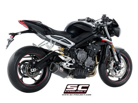 SC-Project Tłumik końcowy SC1-R Carbon Triumph Street Triple 765 2017-2019