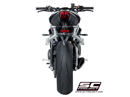 SC-Project Tłumik końcowy SC1-R Carbon Triumph Street Triple 765 2017-2019