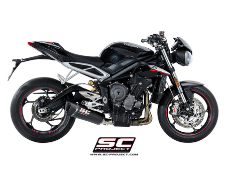 SC-Project Tłumik końcowy SC1-R Carbon Triumph Street Triple 765 2017-2019