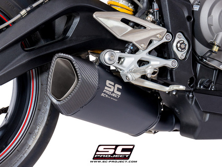 SC-Project Tłumik końcowy SC1-R Titanium Black Triumph Street Triple 765 2017-2019