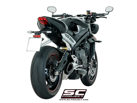 SC-Project Tłumik końcowy SC1-R Titanium Triumph Street Triple 765 2017-2019