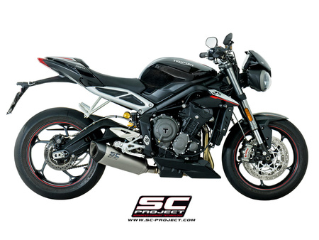 SC-Project Tłumik końcowy SC1-R Titanium Triumph Street Triple 765 2017-2019