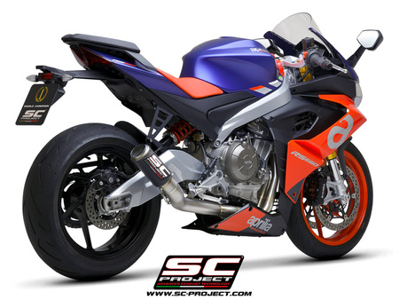 SC-Project Układ wydechowy CR-T Carbon Aprilia RS660 2021-2023