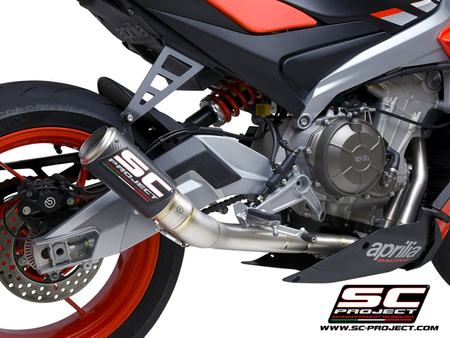 SC-Project Układ wydechowy CR-T Carbon Aprilia Tuono 660 2021-2024