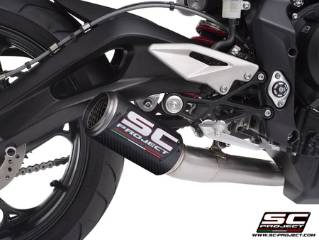 SC-Project Układ wydechowy CR-T Carbon Triumph Street Triple 765 RS 2023-2024