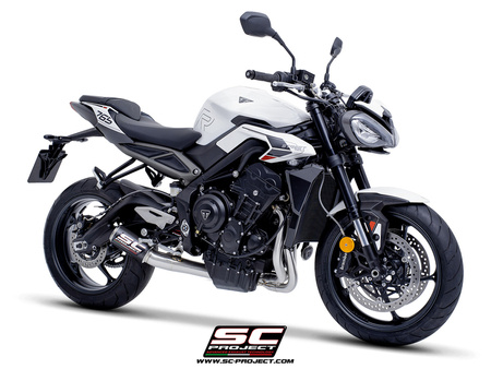 SC-Project Układ wydechowy CR-T Carbon Triumph Street Triple 765 RS 2023-2024