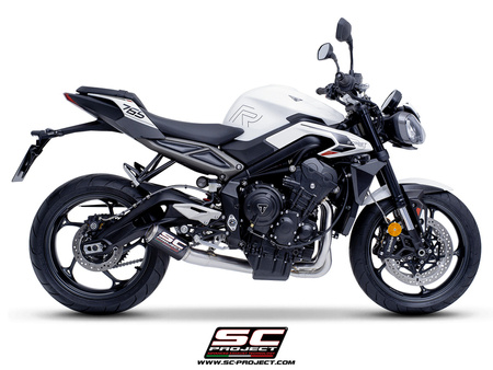 SC-Project Układ wydechowy CR-T Carbon Triumph Street Triple 765 RS 2023-2024