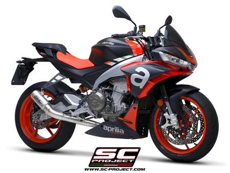 SC-Project Układ wydechowy CR-T Titanium Aprilia Tuono 660 2021-2024