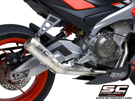 SC-Project Układ wydechowy CR-T Titanium Aprilia Tuono 660 2021-2024