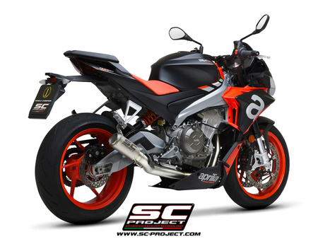 SC-Project Układ wydechowy CR-T Titanium Aprilia Tuono 660 2021-2024