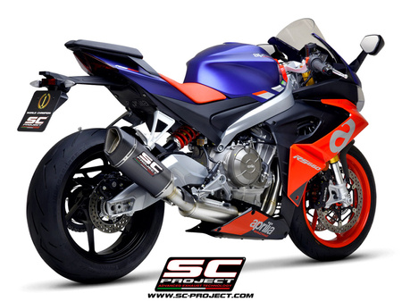 SC-Project Układ wydechowy SC1-R Carbon Aprilia RS660 2021-2023