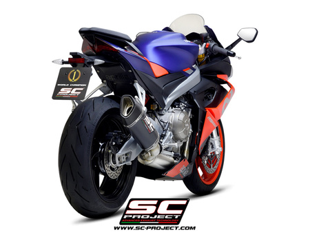 SC-Project Układ wydechowy SC1-R Carbon Aprilia RS660 2021-2023