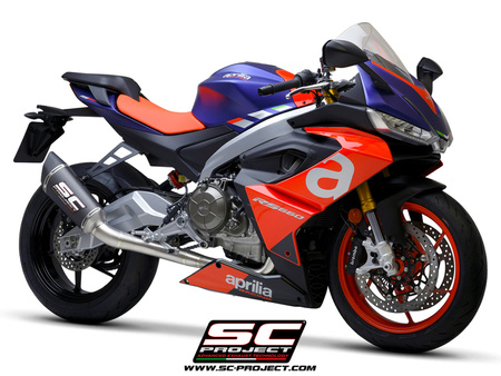 SC-Project Układ wydechowy SC1-R Carbon Aprilia RS660 2021-2023