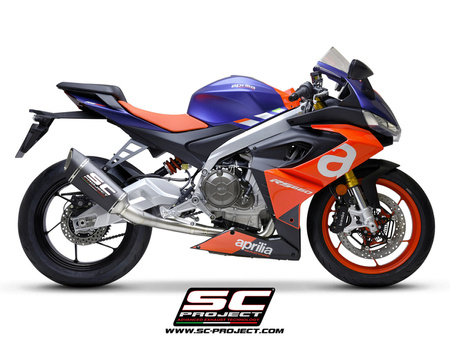 SC-Project Układ wydechowy SC1-R Carbon Aprilia RS660 2021-2023