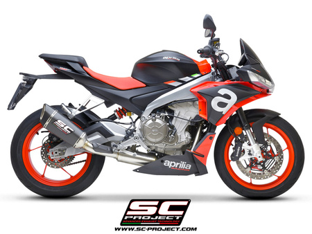 SC-Project Układ wydechowy SC1-R Carbon Aprilia Tuono 660 2021-2024