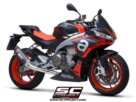 SC-Project Układ wydechowy SC1-R Carbon Aprilia Tuono 660 2021-2024