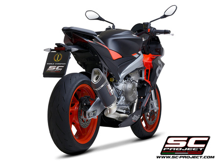 SC-Project Układ wydechowy SC1-R Carbon Aprilia Tuono 660 2021-2024