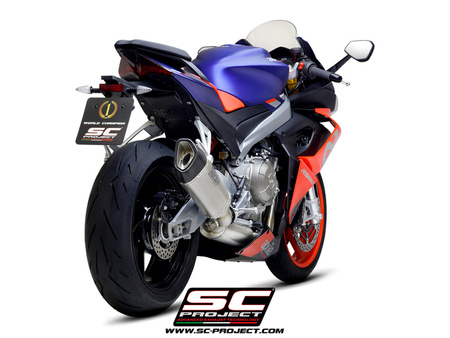 SC-Project Układ wydechowy SC1-R Titanium Aprilia RS660 2021-2023