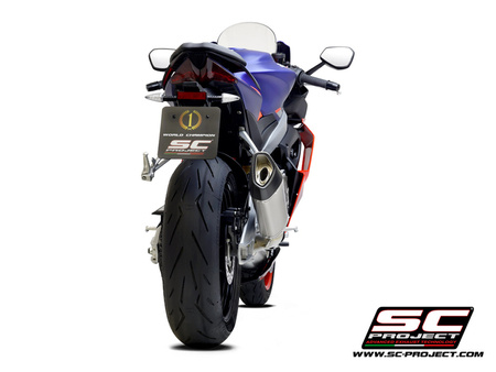 SC-Project Układ wydechowy SC1-R Titanium Aprilia RS660 2021-2023