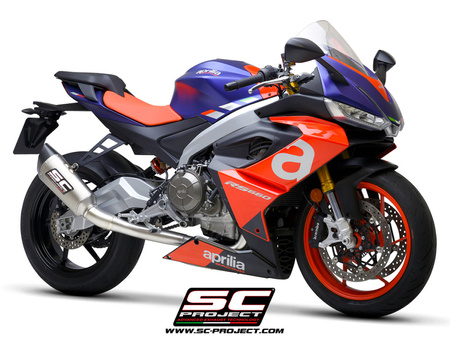 SC-Project Układ wydechowy SC1-R Titanium Aprilia RS660 2021-2023