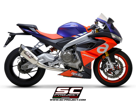 SC-Project Układ wydechowy SC1-R Titanium Aprilia RS660 2021-2023