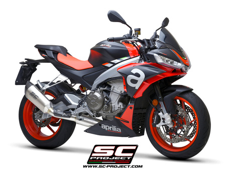 SC-Project Układ wydechowy SC1-R Titanium Aprilia Tuono 660 2021-2024