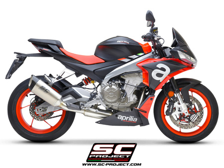 SC-Project Układ wydechowy SC1-R Titanium Aprilia Tuono 660 2021-2024