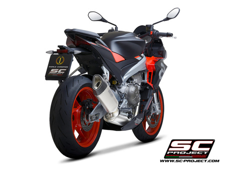 SC-Project Układ wydechowy SC1-R Titanium Aprilia Tuono 660 2021-2024