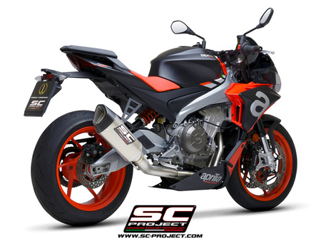 SC-Project Układ wydechowy SC1-R Titanium Aprilia Tuono 660 2021-2024