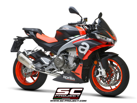 SC-Project Układ wydechowy SC1-R Titanium Aprilia Tuono 660 2021-2024