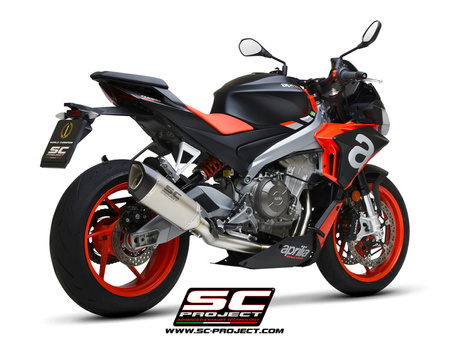 SC-Project Układ wydechowy SC1-R Titanium Aprilia Tuono 660 2021-2024