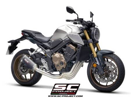 SC-Project pełny układ wydechowy SC1-M carbon Honda CB650R (2019-2020)