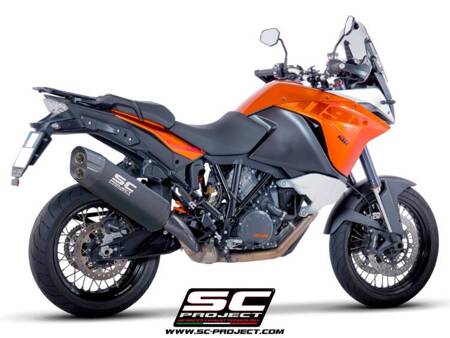 SC-Project tłumik końcowy Adventure Matt Black tytan KTM 1190 ADVENTURE